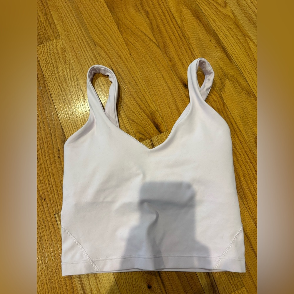 Lululemon Athletica Cream Bandeau Top
